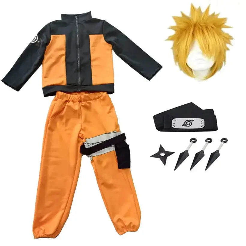 Cosplay enfant Naruto Uzumaki Naruto Shippuden