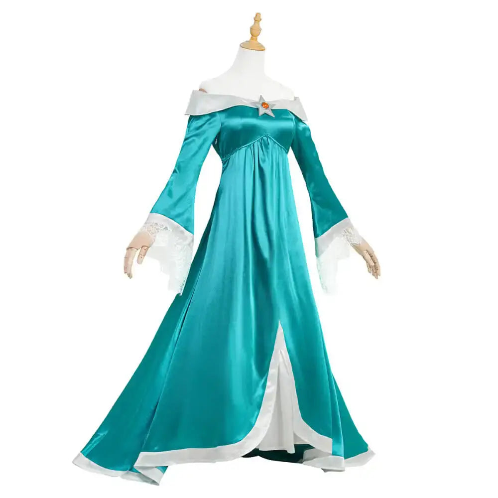Cosplay Femme Princesse Rosalina Plombier Retro