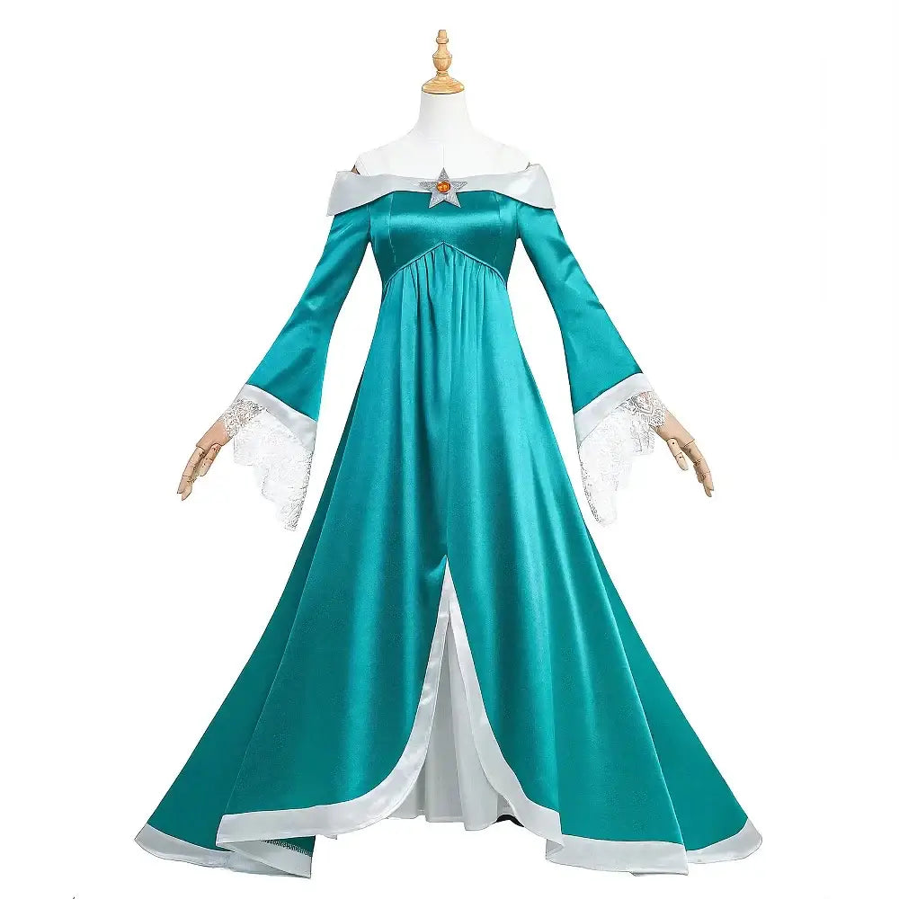 Cosplay Femme Princesse Rosalina Plombier Retro