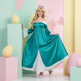 Cosplay Femme Princesse Rosalina Plombier Retro