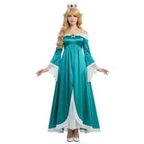 Cosplay Femme Princesse Rosalina Plombier Retro