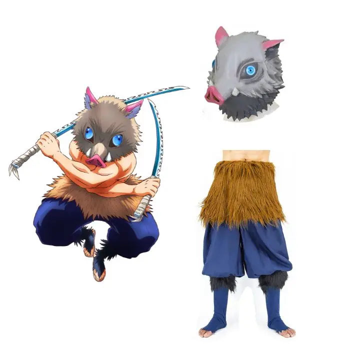 Cosplay Inosuke Hashibira Demon Slayer