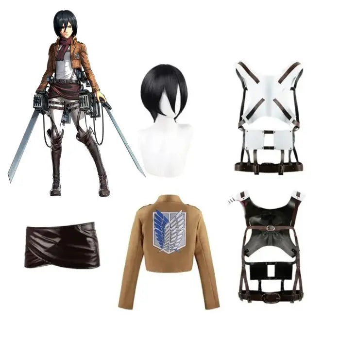 Cosplay Mikasa Attaque des Titans
