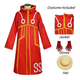 Cosplay Monkey D. Luffy Egghead Island Cosplay One Piece