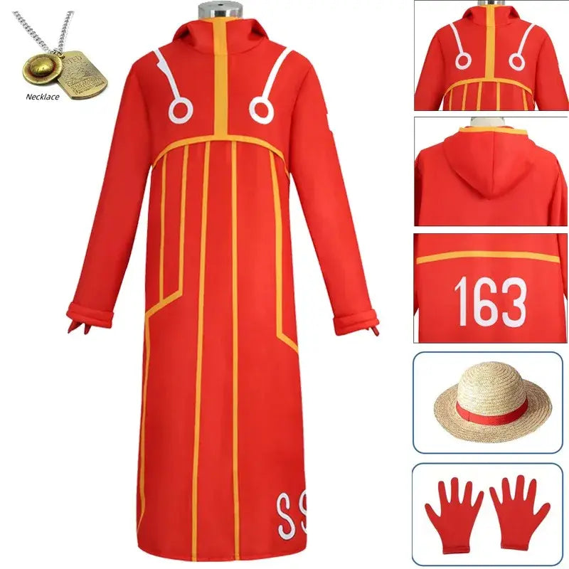 Cosplay Monkey D. Luffy Egghead Island Cosplay One Piece
