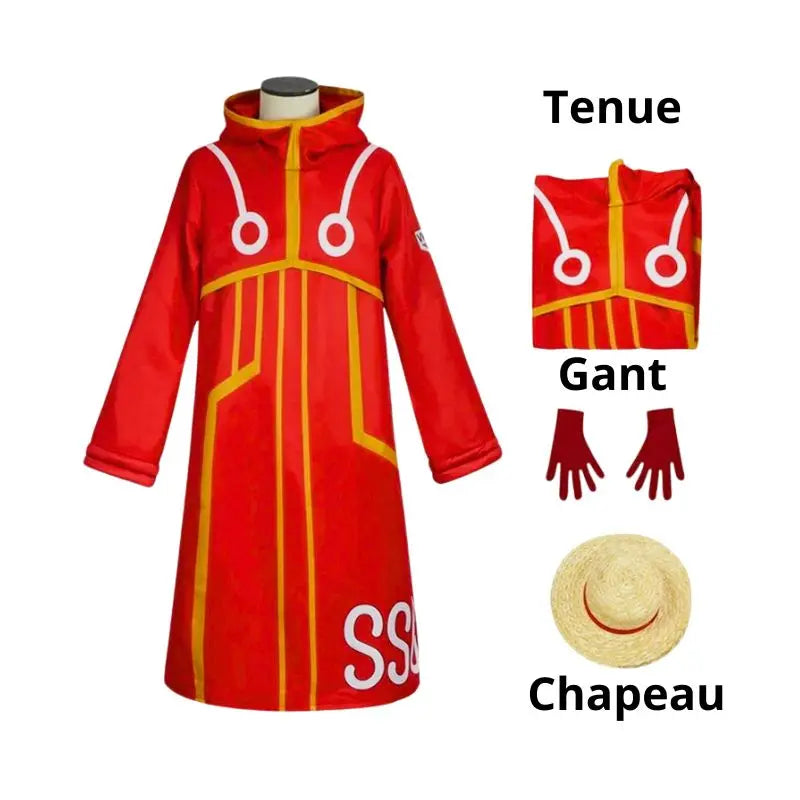 Cosplay Monkey D. Luffy Egghead Island Cosplay One Piece