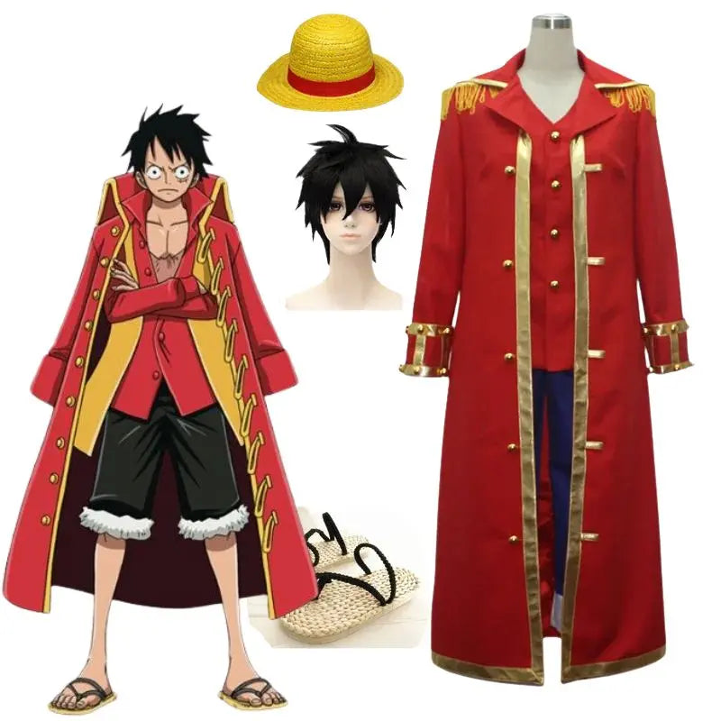 Cosplay Monkey D. Luffy Yonkou Cosplay One Piece