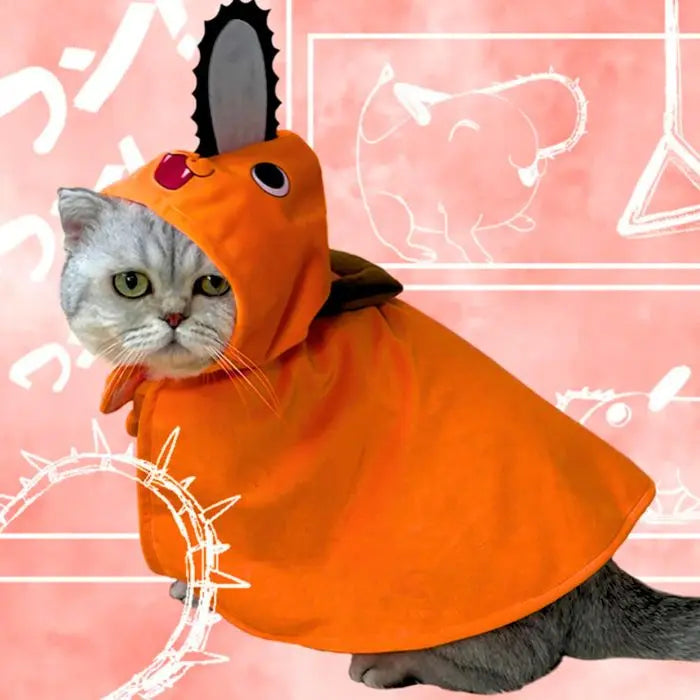 Cosplay Pochita pour chat et chien