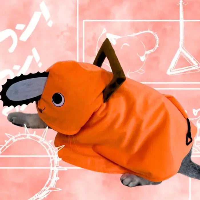 Cosplay Pochita pour chat et chien
