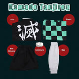 Cosplay Tanjirô Kamado Demon Slayer