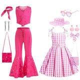 Cosplay Vêtement Barbie Rose