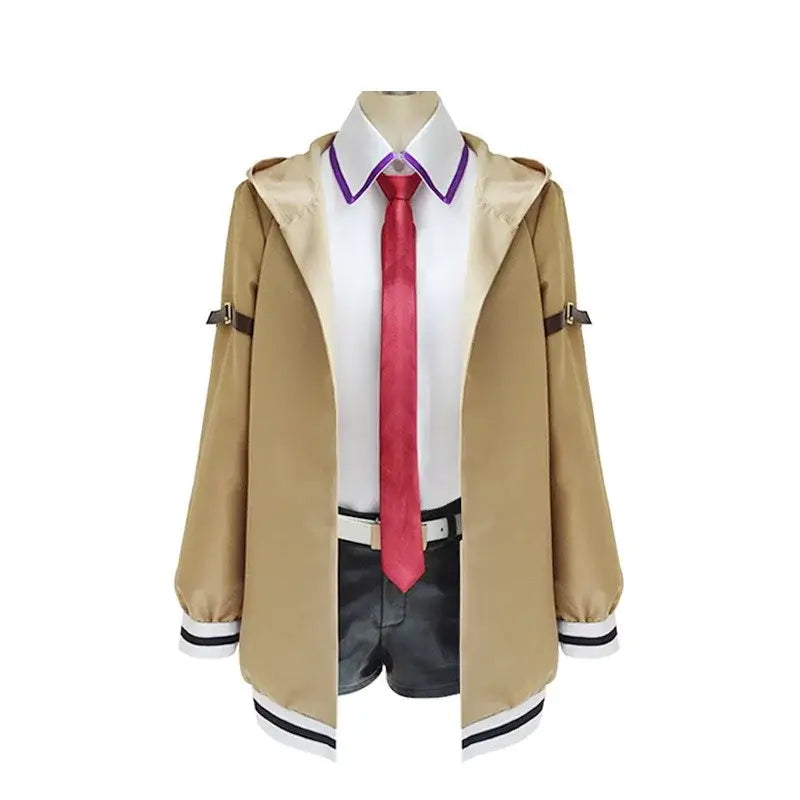 Costume Cosplay Anime Kurisu Makise