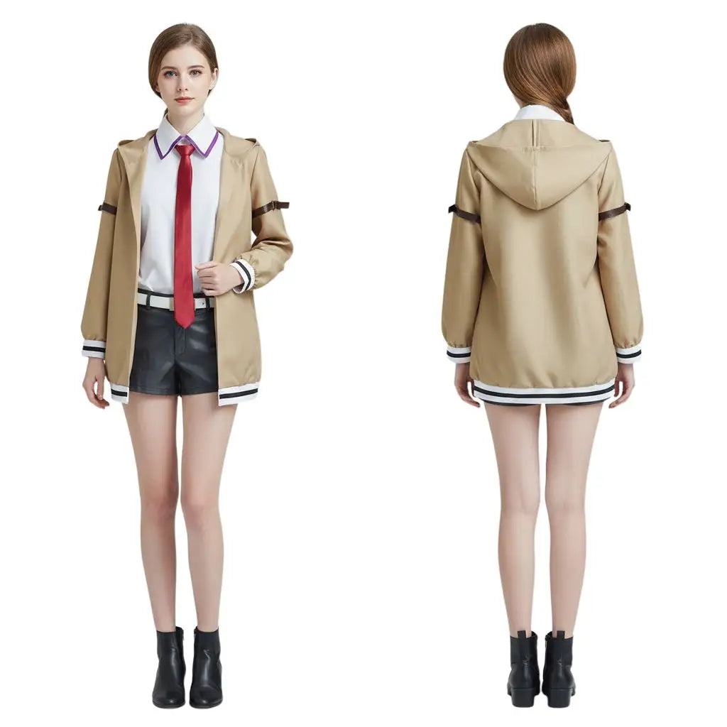 Costume Cosplay Anime Kurisu Makise