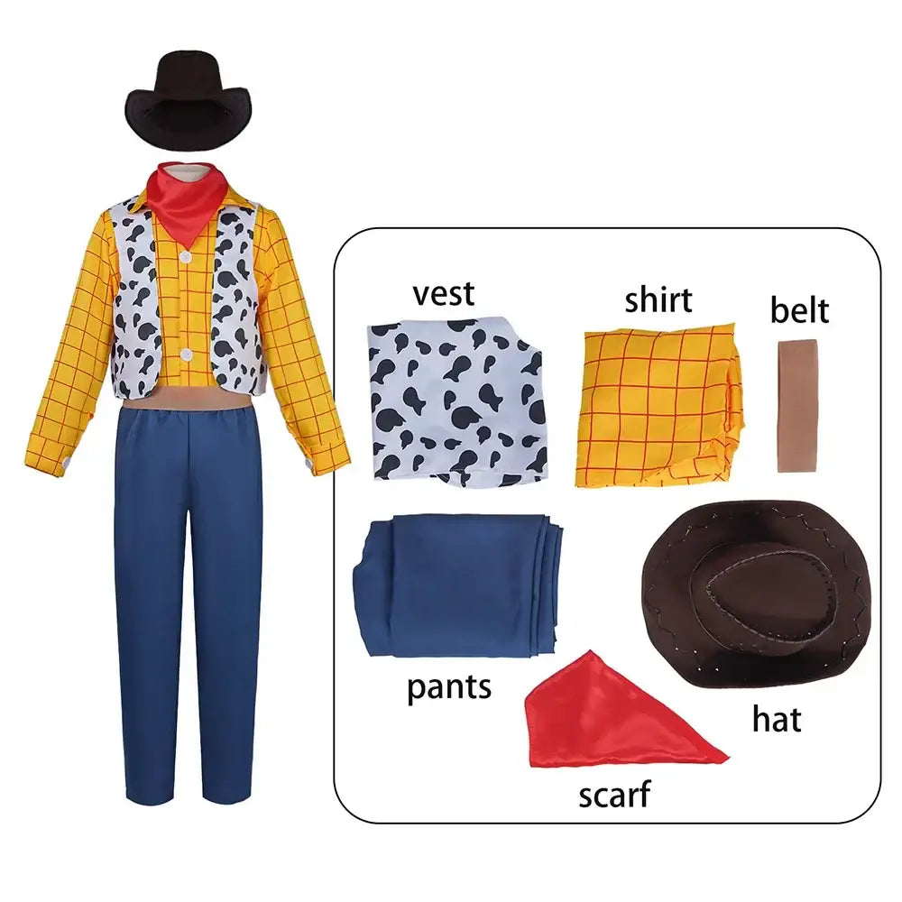 Costume Cosplay Anime Woody