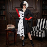 Costume Cosplay Cruella Deville