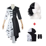 Costume Cosplay Cruella Deville