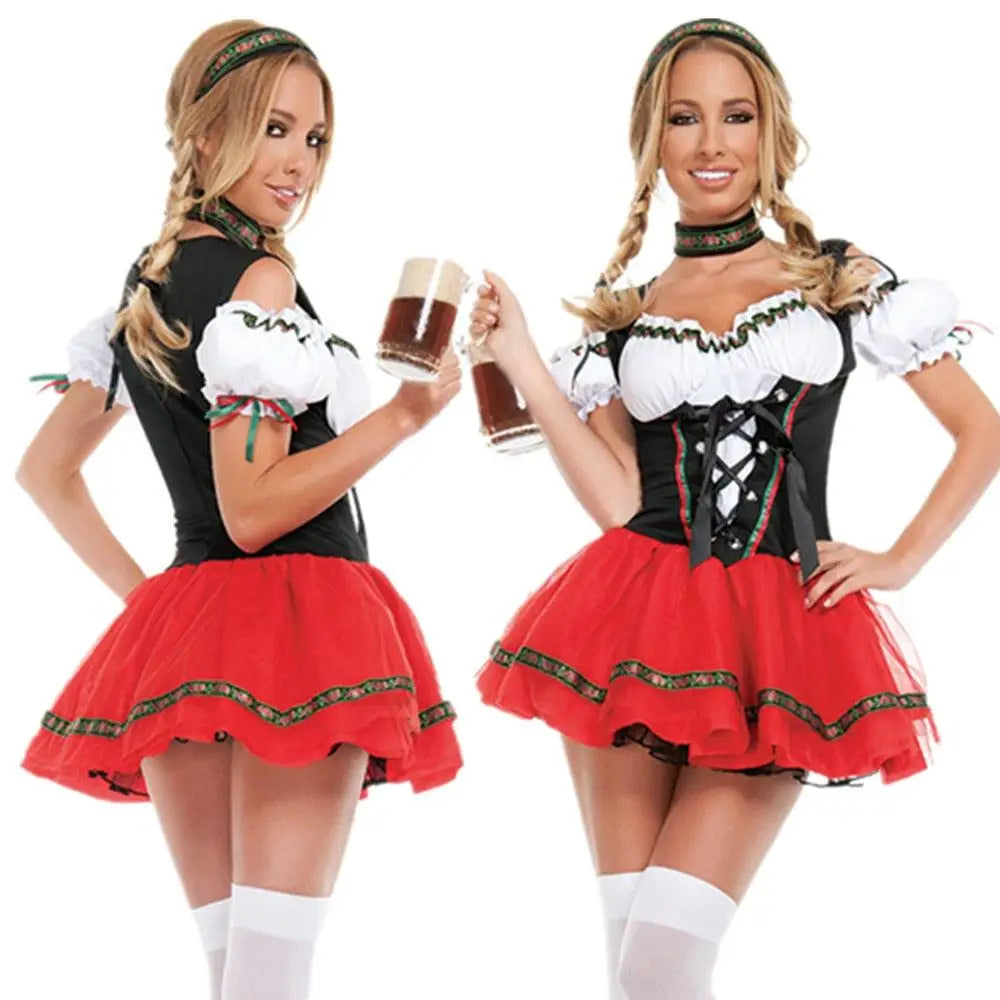 Costume de carnaval Serveuse Allemande
