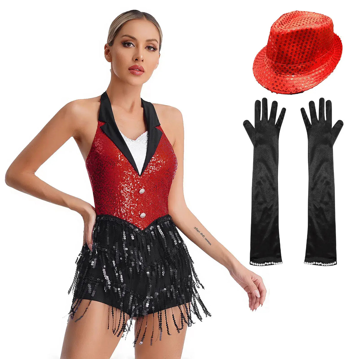 Costume de danse jazz moderne