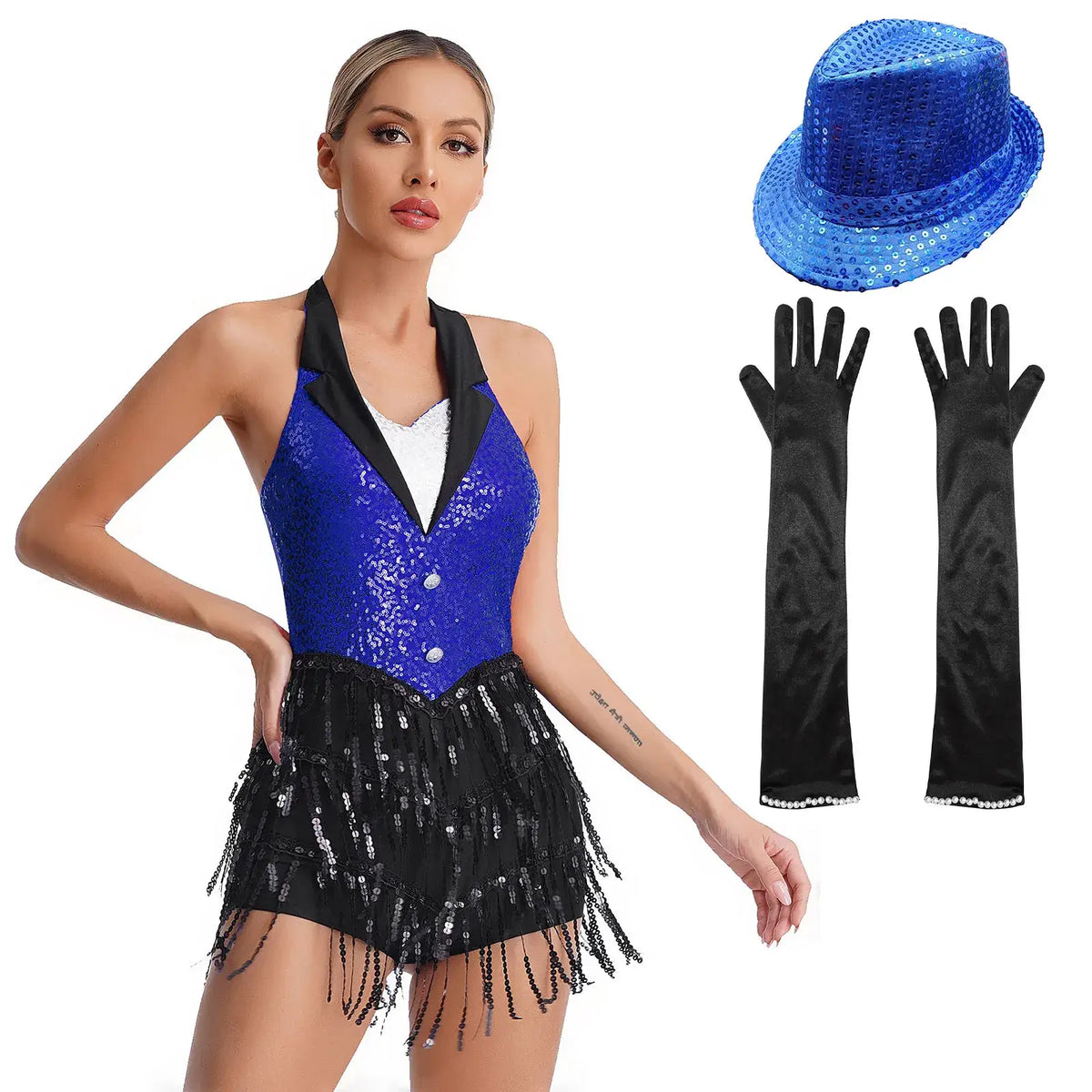 Costume de danse jazz moderne