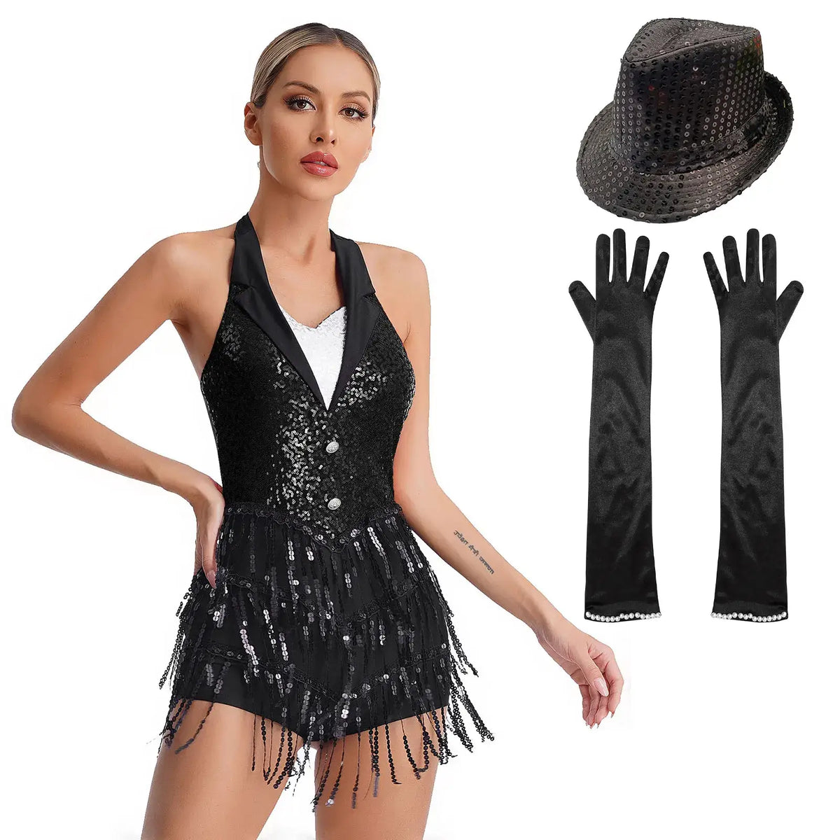 Costume de danse jazz moderne