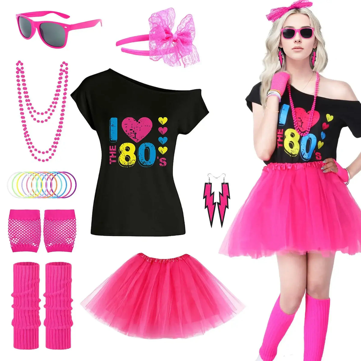 Costume Hippie Année 80 Femme