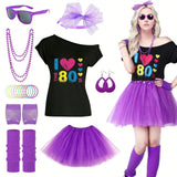 Costume Hippie Année 80 Femme