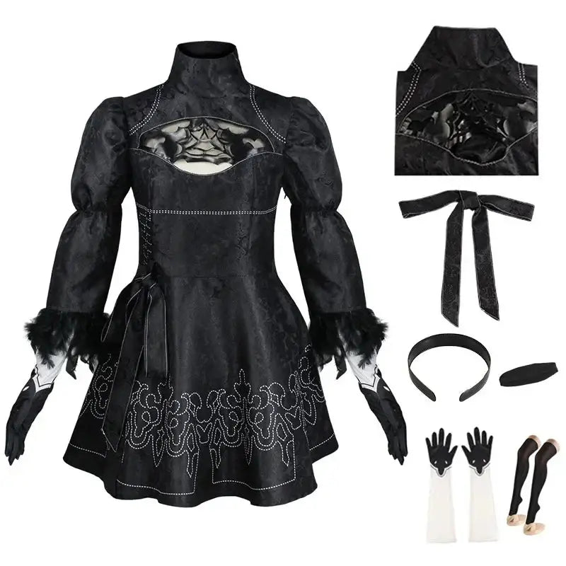 Costume Homme Femme Nier Automata