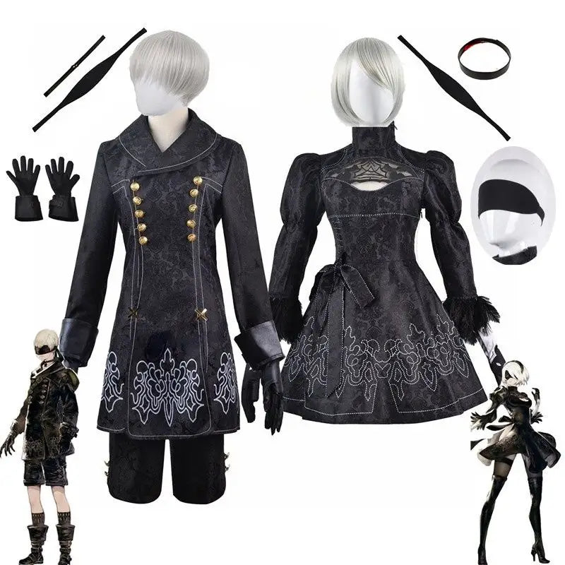 Costume Homme Femme Nier Automata