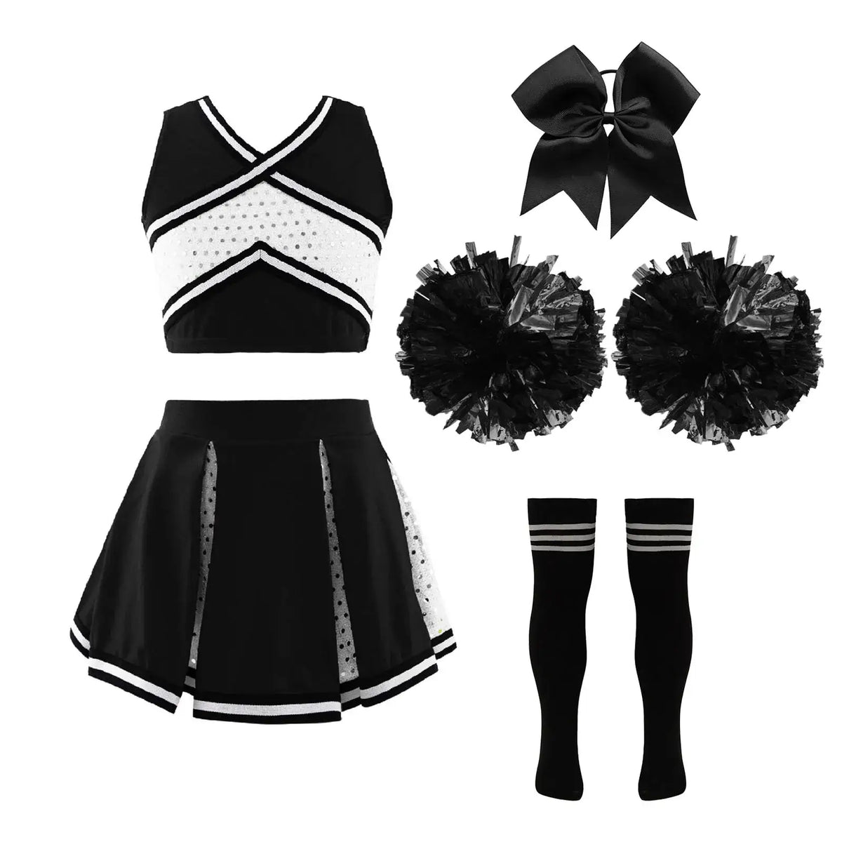 Costume Pom Pom Girl Fille