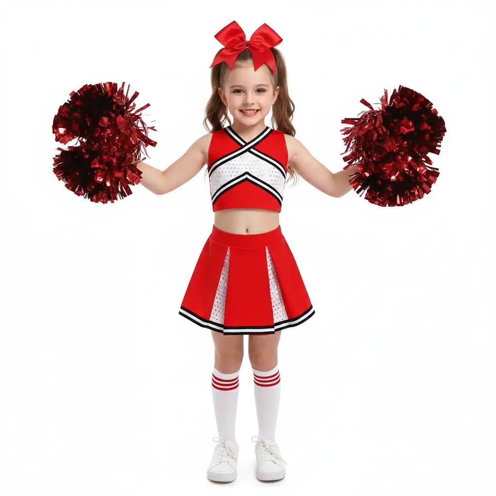 Costume Pom Pom Girl Fille