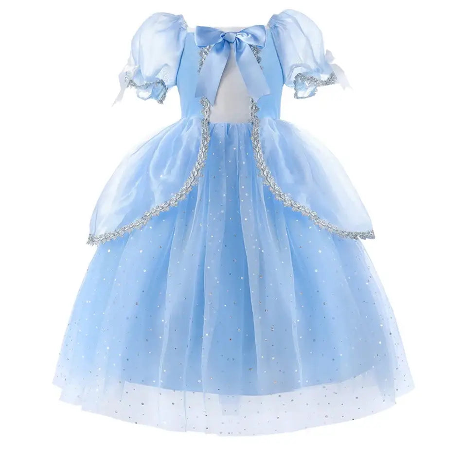 Costume Robe Bleue Princesse Cendrillon