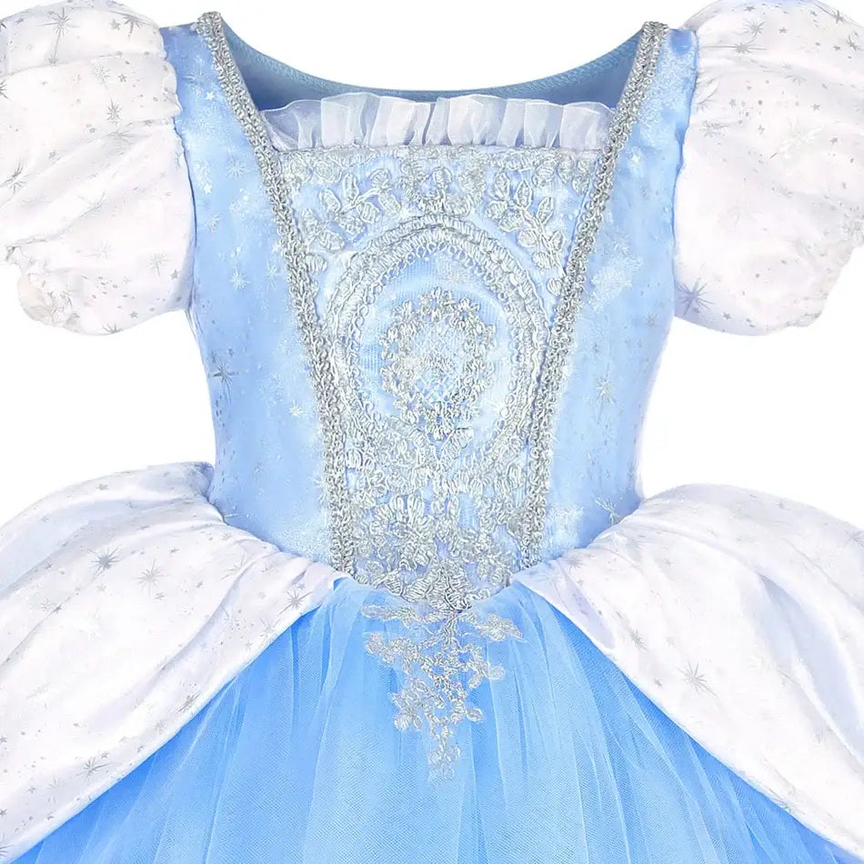 Costume Robe Bleue Princesse Cendrillon
