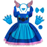 Costume Robe Animal Bleu