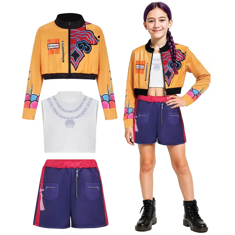 Costume Rumi Zoey Mira Demon Hunter Kpop
