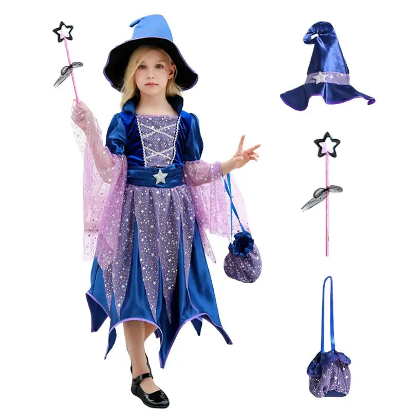 Costume sorcière fille Halloween