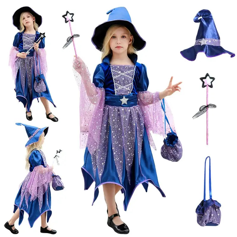 Costume sorcière fille Halloween