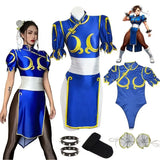 Costume Street Fighter Chun Li Cosplay