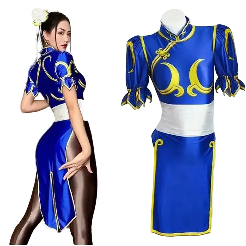 Costume Street Fighter Chun Li Cosplay