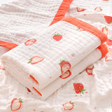 Serviette de Bain Nouveau-né Gaze de Coton Bébé