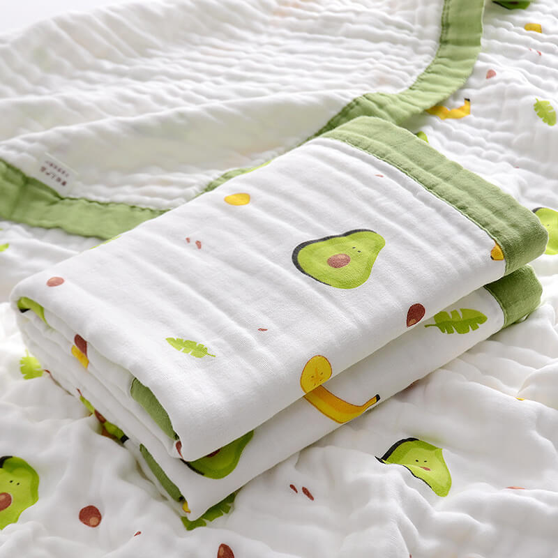 Serviette de Bain Nouveau-né Gaze de Coton Bébé