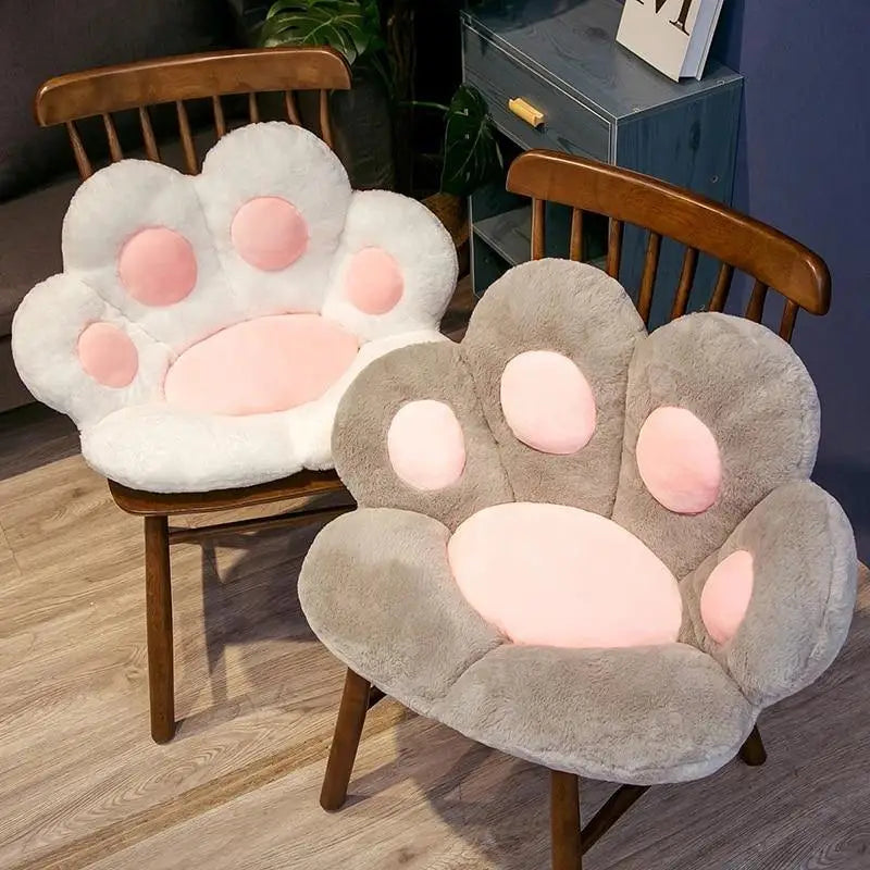 Coussin de siège en peluche patte d'ours-ClubdesJouets