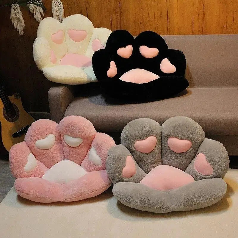 Coussin de siège en peluche patte d'ours-ClubdesJouets