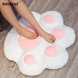 Coussin de siège en peluche patte d'ours-ClubdesJouets