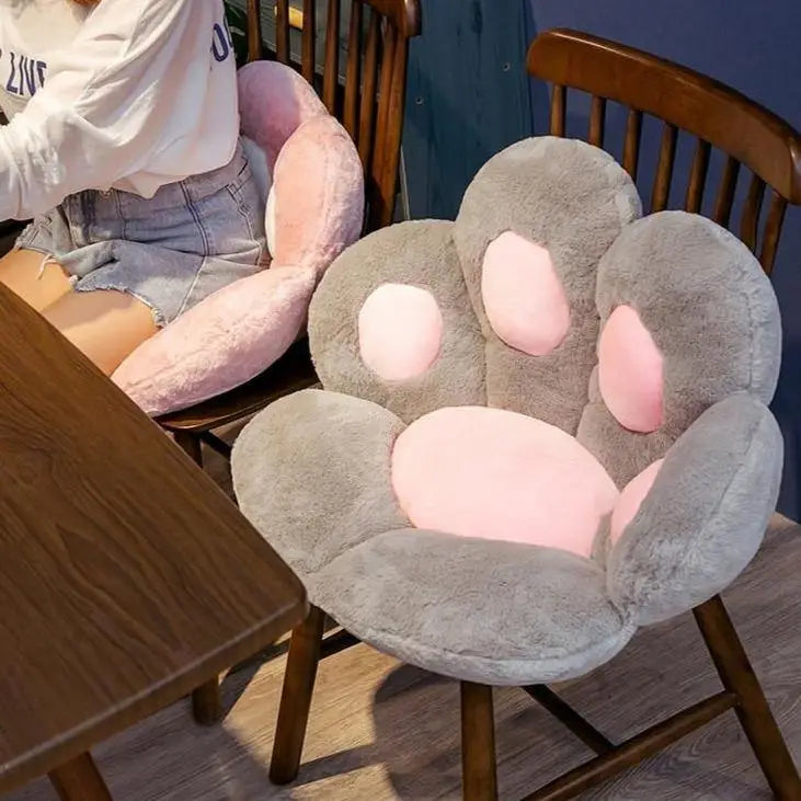 Coussin de siège en peluche patte d'ours-ClubdesJouets