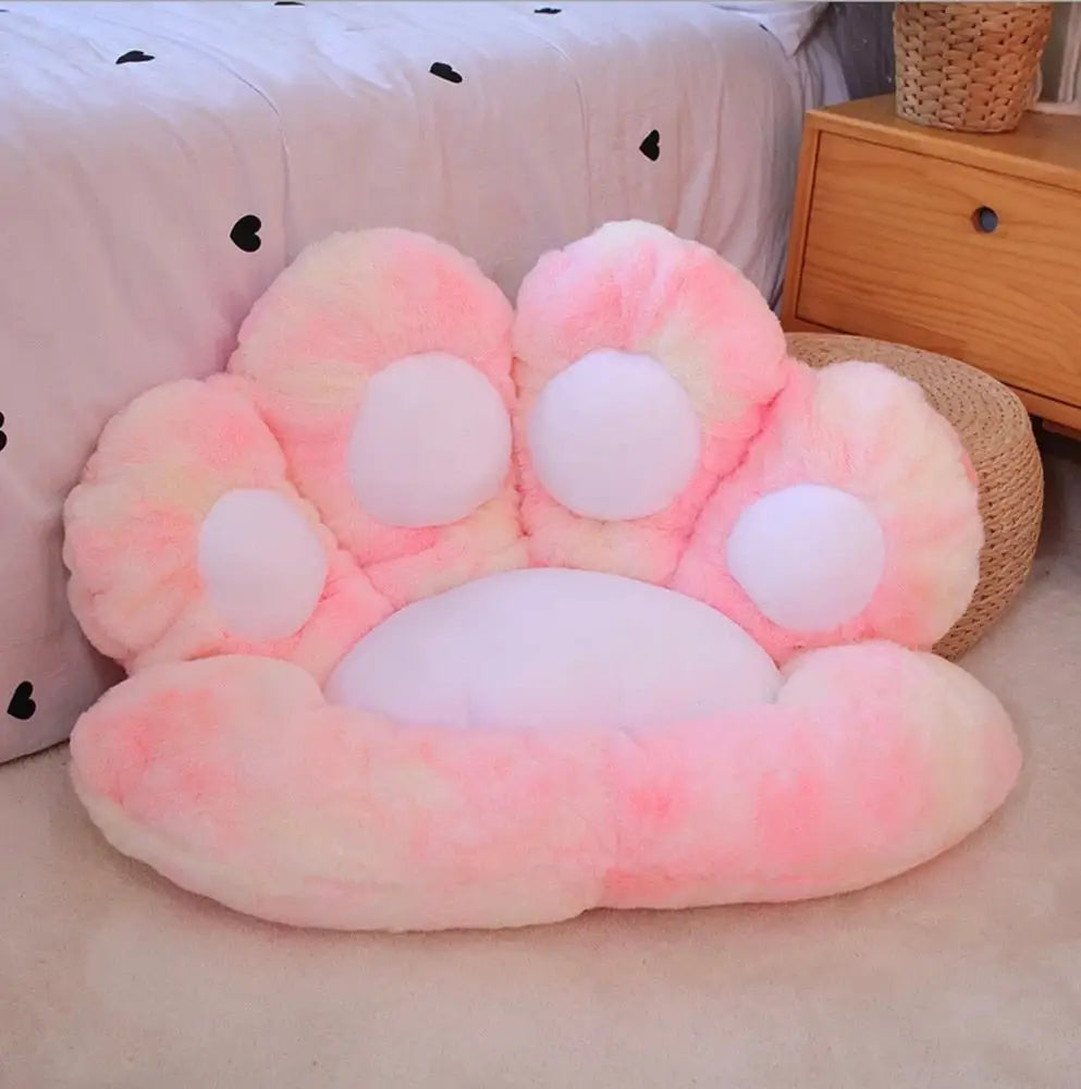 Coussin de siège en peluche patte d'ours-ClubdesJouets