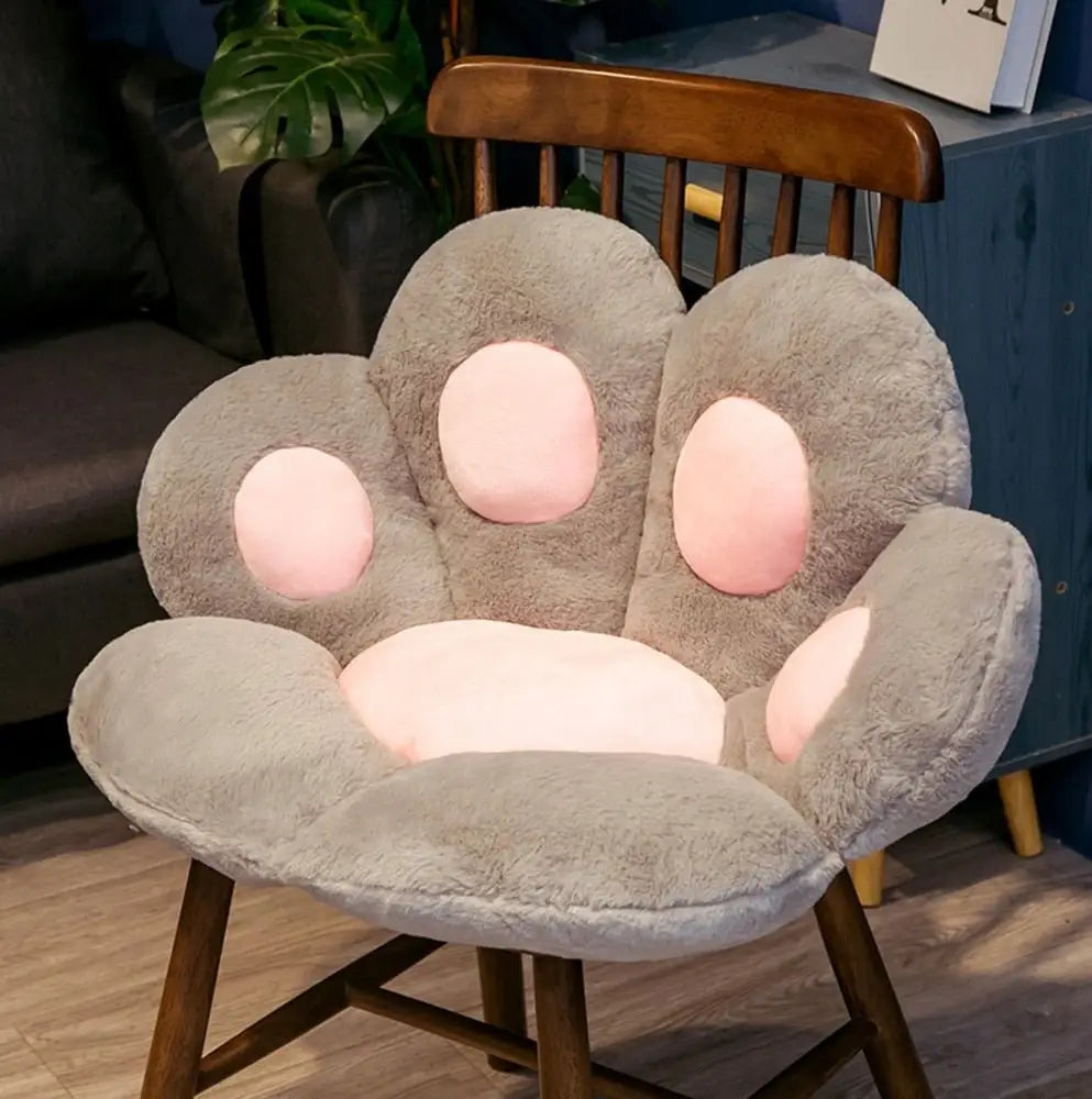 Coussin de siège en peluche patte d'ours-ClubdesJouets