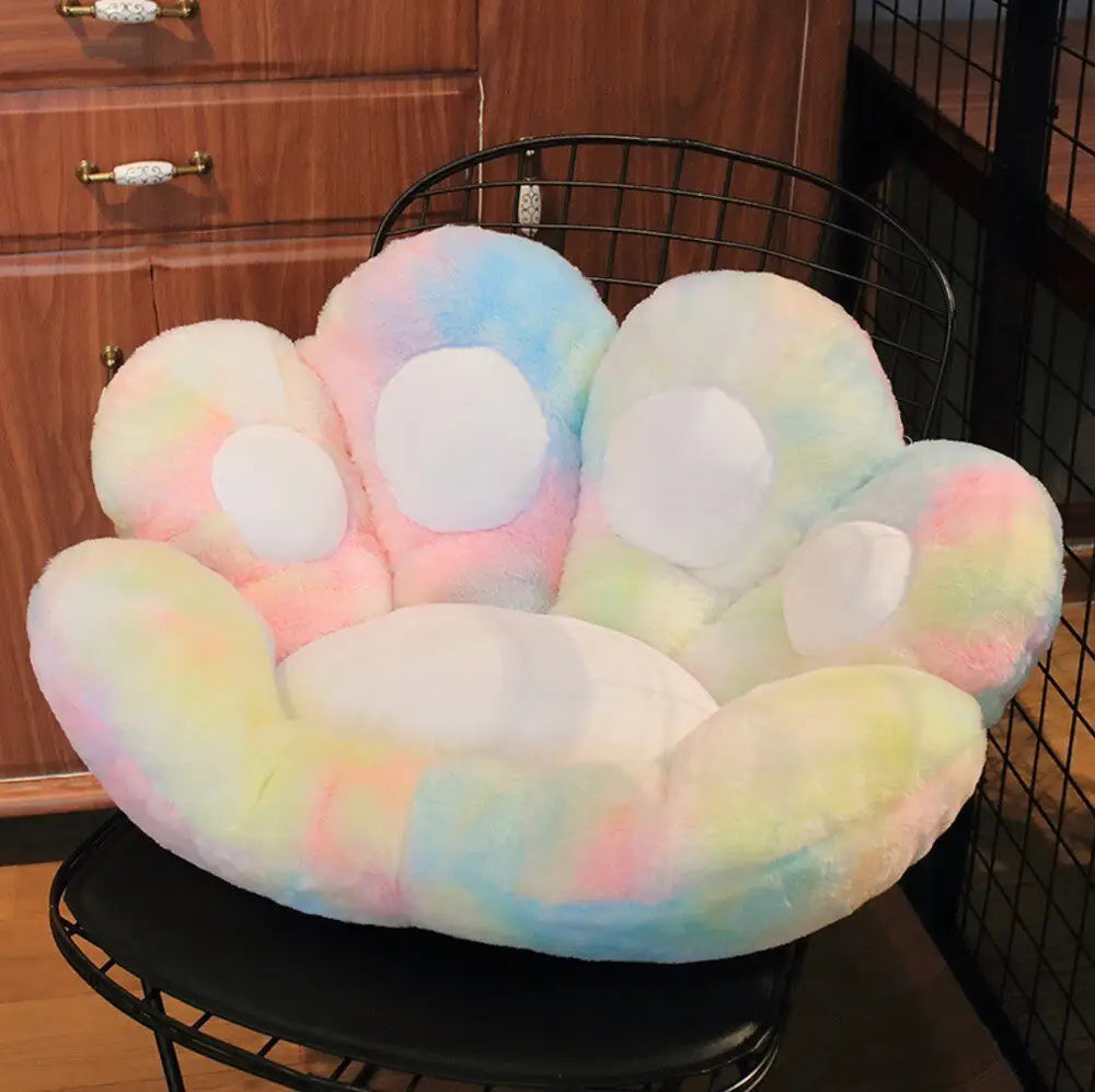 Coussin de siège en peluche patte d'ours-ClubdesJouets