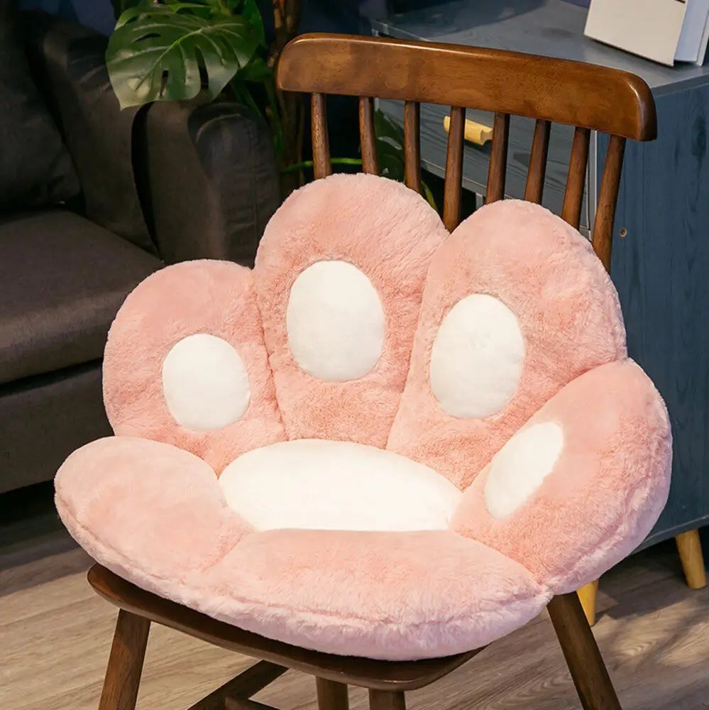 Coussin de siège en peluche patte d'ours-ClubdesJouets