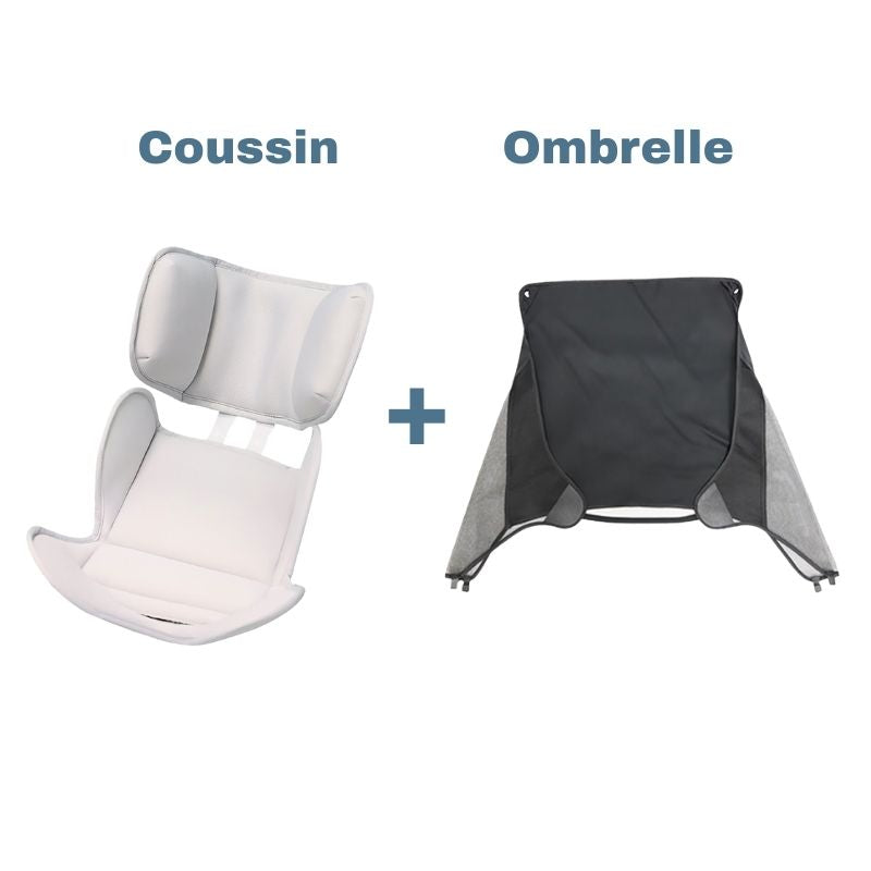 Coussin de Siège - Ombrelle de Protection | Poussette Siège Auto