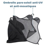 Coussin de Siège - Ombrelle de Protection | Poussette Siège Auto